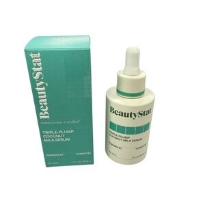 BeautyStat Triple-Plump Coconut Milk Serum, NEW